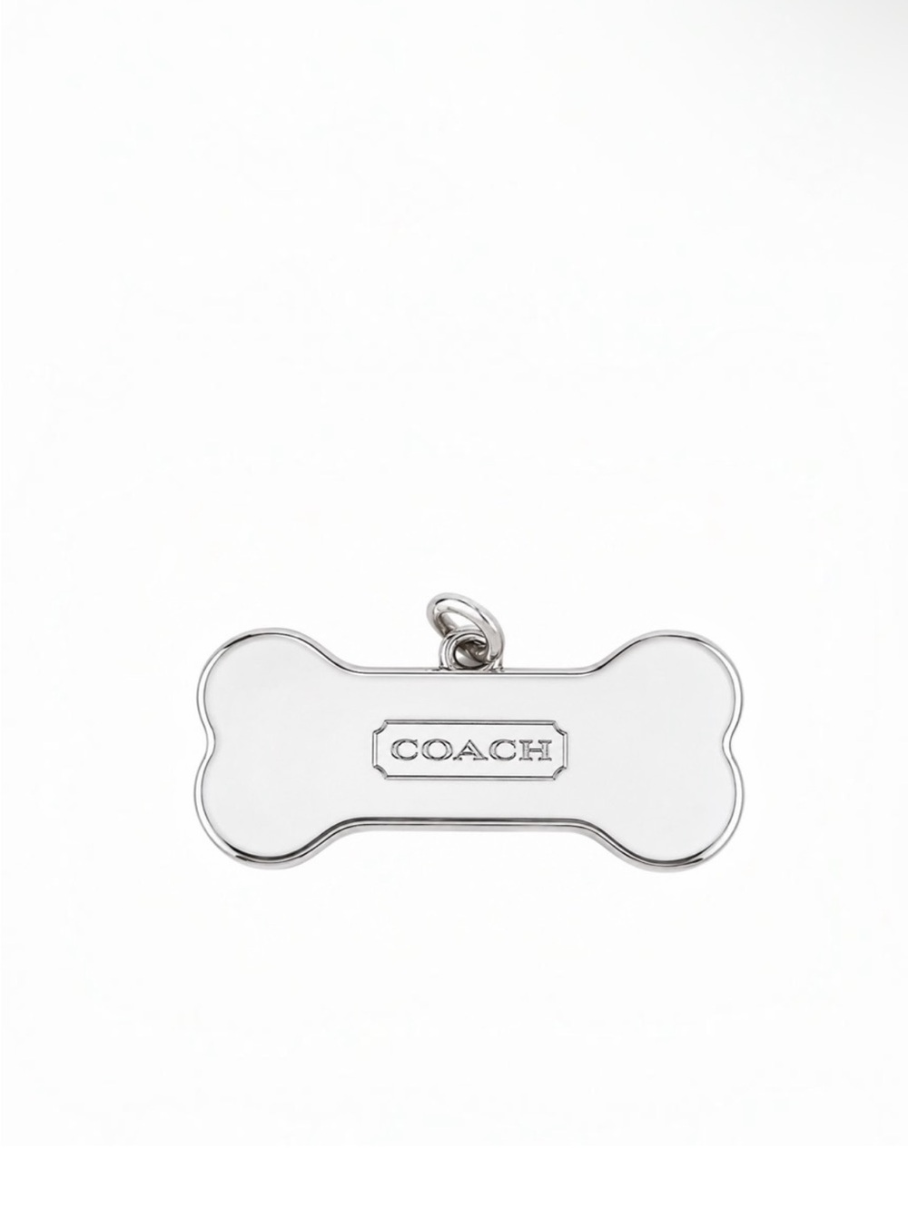 Coach Y2K Dog Tag/Charm